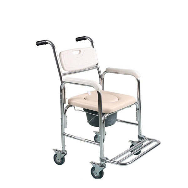 Commode Chair with Wheel
